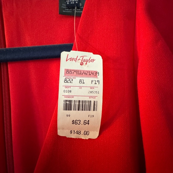 NEW! Red French connection dress - Picture 2 of 2